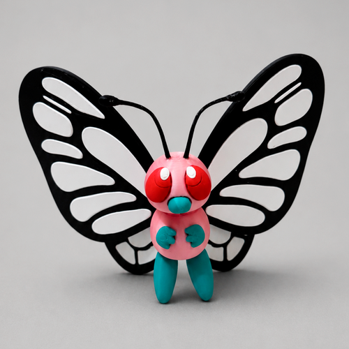 Pokémon Butterfree Action Figure Boneco Colecionável Decorativo Impressão 3D Geek Presente